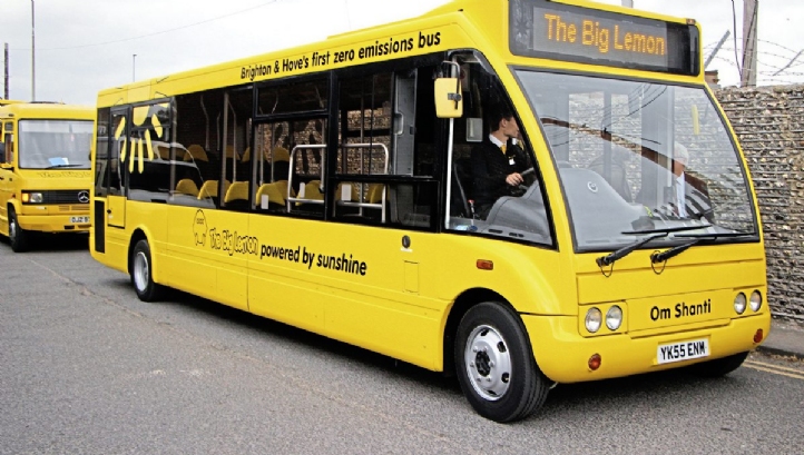 Brighton & Hove's Big Lemon bus fleet will be one of seven to receive funding under the scheme